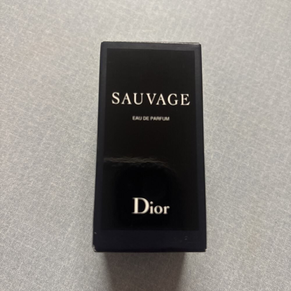 Dior Sauvage Eau de Parfum 10ml Travel Size Earthy & Woody - Fragrance For Men - Picture 2 of 3